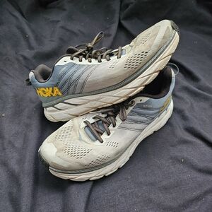 Hoka Men's Running Shoes - Gray and Blue
